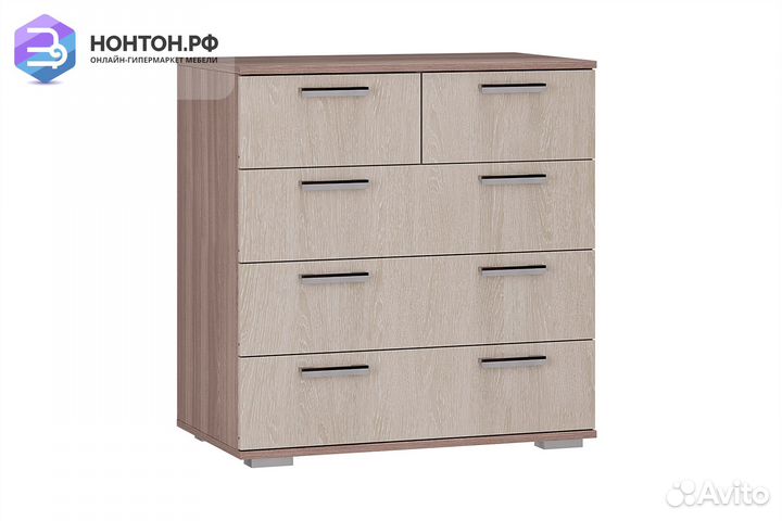Комод Стандарт-5 ясень шимо / дуб атланта
