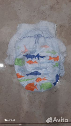 Подгузники для плавания памперсы трусиками