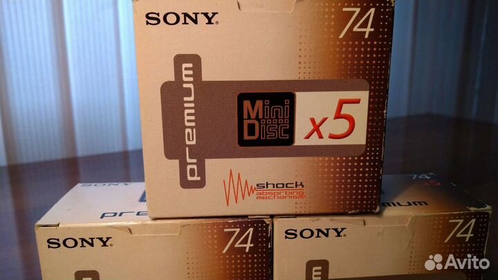 Минидиски Sony Premium MD74