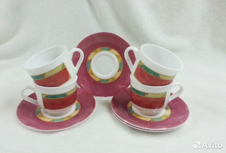 Кофейный сервиз на 4 персоны