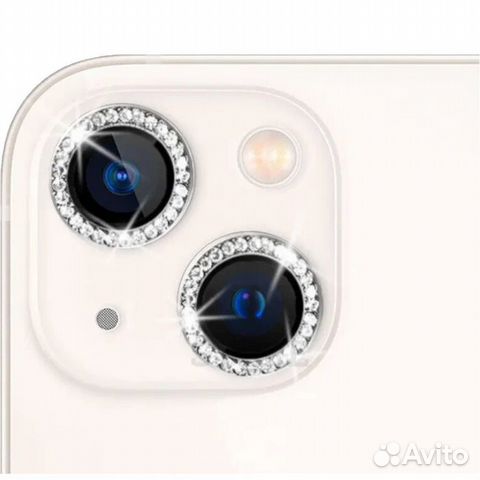 Защитное стекло камеры iPhone 14 / 14 Plus со стра