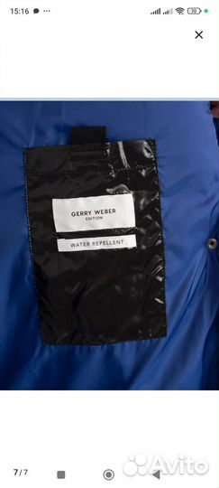 Пуховик Gerry Weber р.54-56 новый