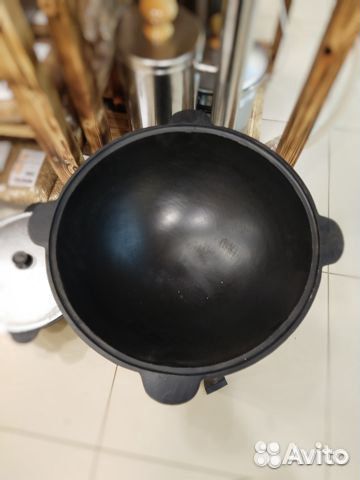 Казан чугунный узбекский