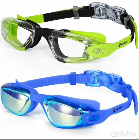 Очки для плавания детские Rioroo 2 шт