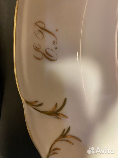 Большое блюдо 40 см Попов А. Г