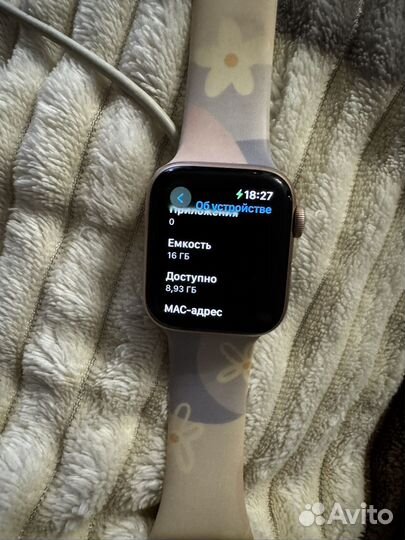 Часы apple watch 4 40 mm