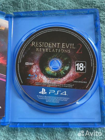 Игра resident evil revelation 2 ps4