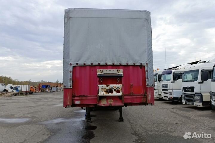 Полуприцеп тентованный Krone SDP27, 2004