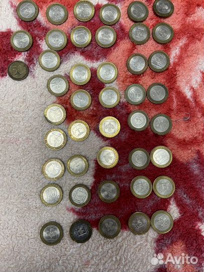 Юбилейные монеты 10 рублей