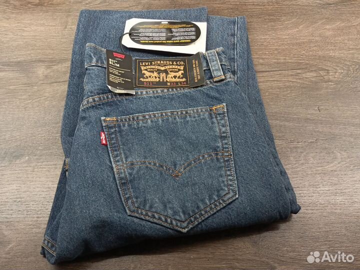 Джинсы levis 511. Оригинал. 33/34