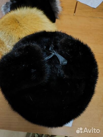 Шапки натуральный мех бу