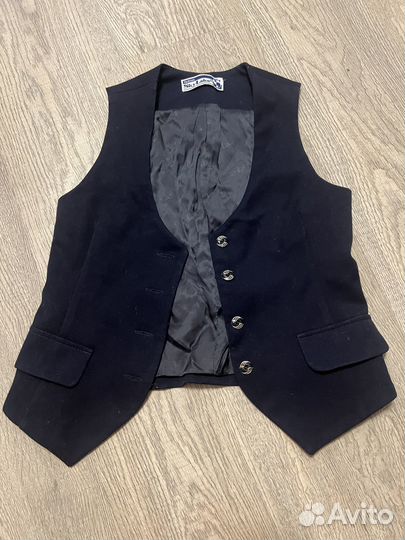 Школьная форма жилетка и юбка 128 134