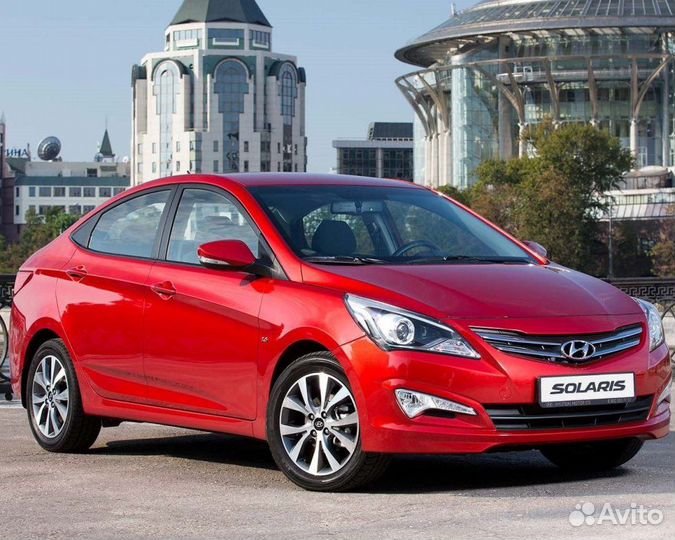 Новые стекла фар Hyundai Solaris 1 2010 - 2020