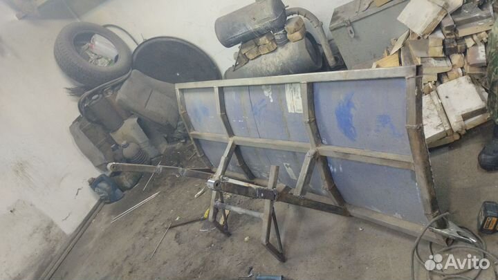 Отвал для снега на ниву