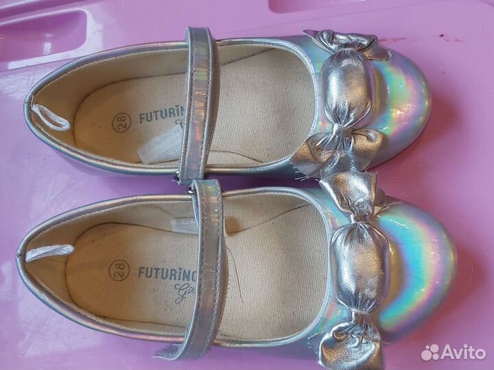 Туфли для девочки 28 futurino праздничные