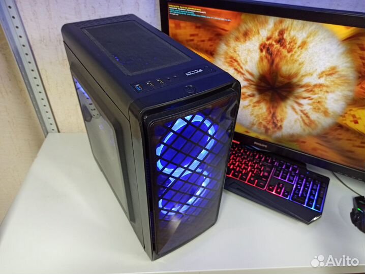 Core i5 10400F / RTX4060 игровой системный блок