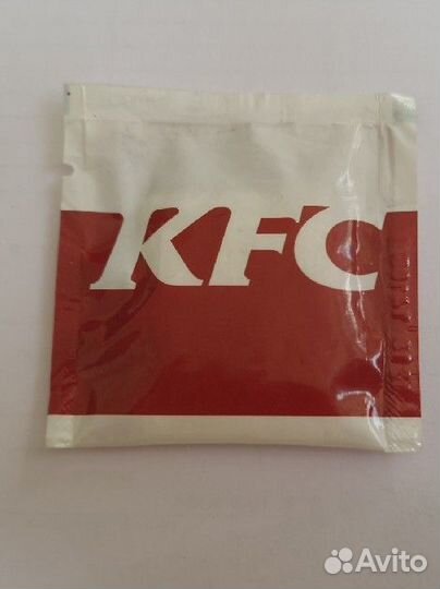 Салфетка KFC 2018 года