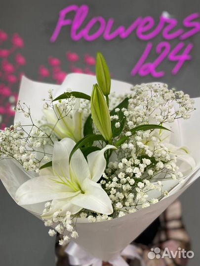 Цветы букеты Flowers124, доставка