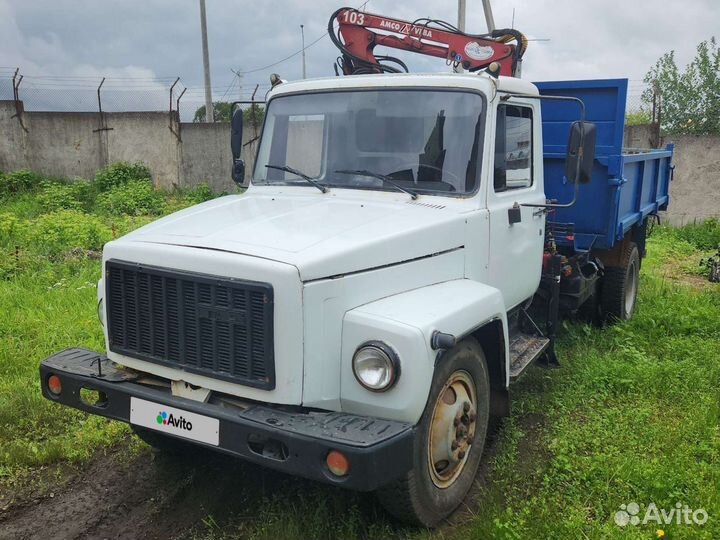 ГАЗ 3309 с КМУ, 2006