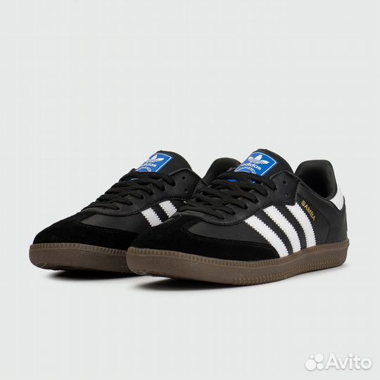 Кроссовки Adidas Samba OG Wmns Black / White Str