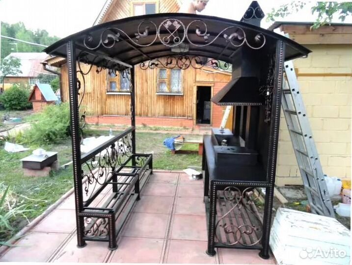 Мангал кованный