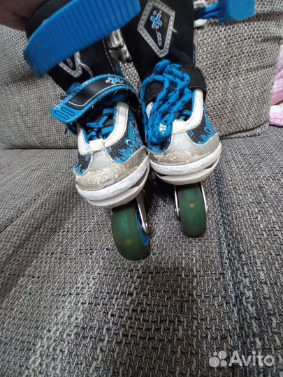 Роликовые коньки детские раздвижные 26-29