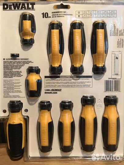 Dewalt Набор отверток 10 шт
