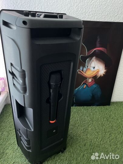 Большая блютуз портативная колонка напольная