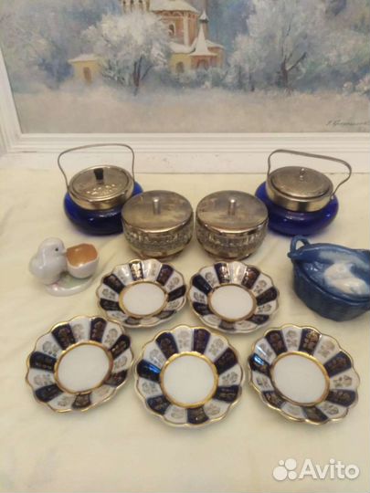 Сахарница, розетки СССР