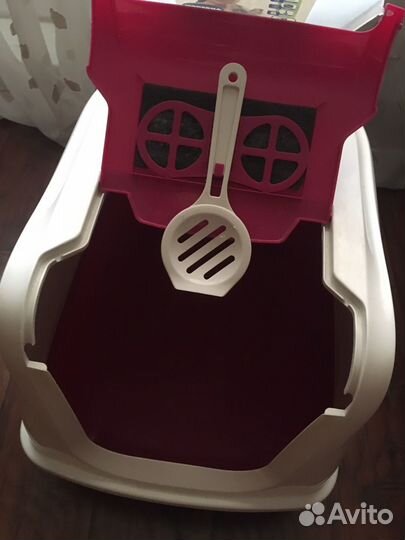 Туалет для животных кошка, собака, миски