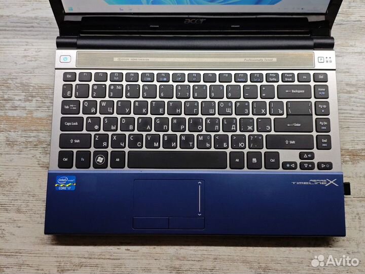 Acer core i7/SSD/10ram