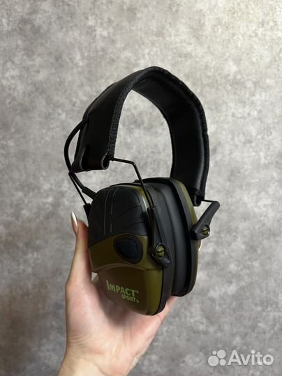 Тактические активные наушники
