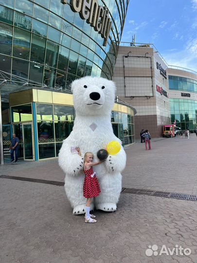 Белый мишка поздравление