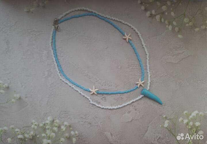 Чокер из бисера