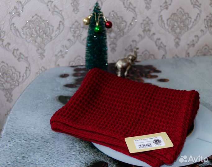 Шарф хомут снуд шерстяной женский