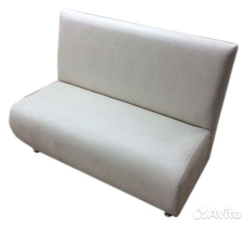 Диван для кафе.Белый цвет