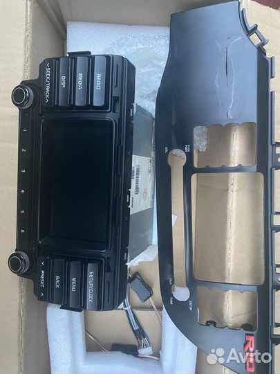 Штатная магнитола kia rio 4