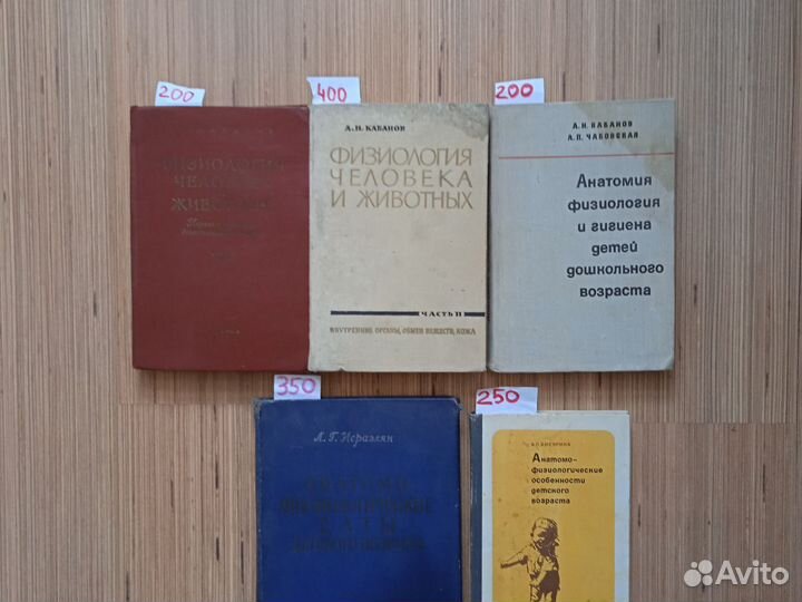 Книги по физиологии и анатомии