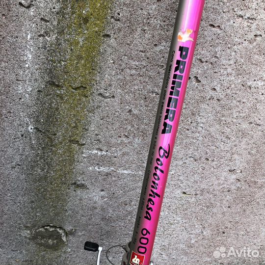 Удочка с катушкой бу