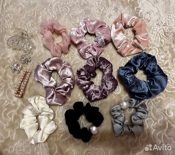 Резинки для волос пакетом