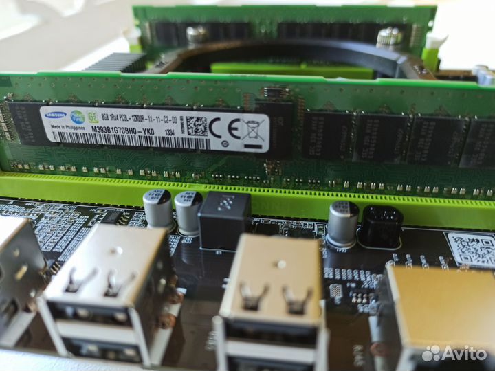 Комплект X79+E5 2660v2+16gb