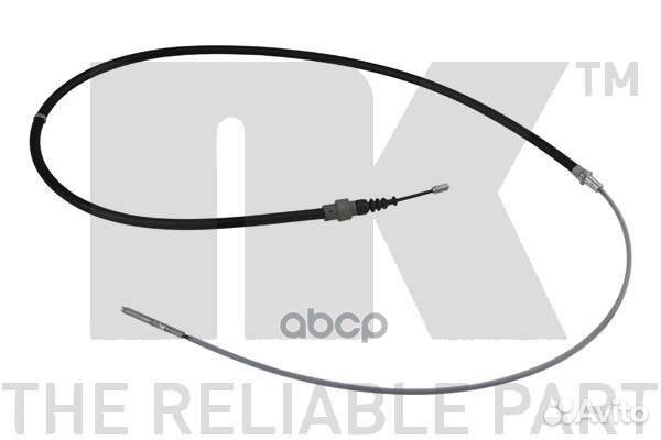 Трос стояночного тормоза VW Passat 90-97 1723мм