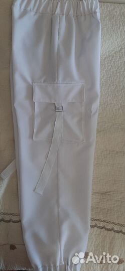 Беоый костюм 152 - 158