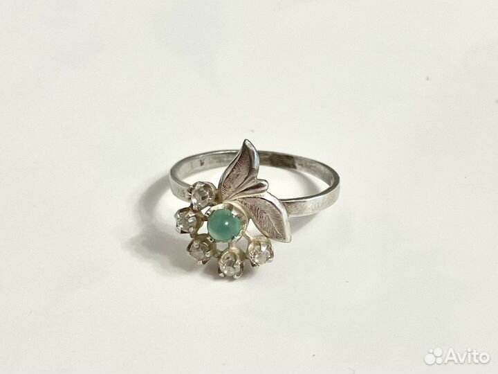 Серебряное кольцо винтаж