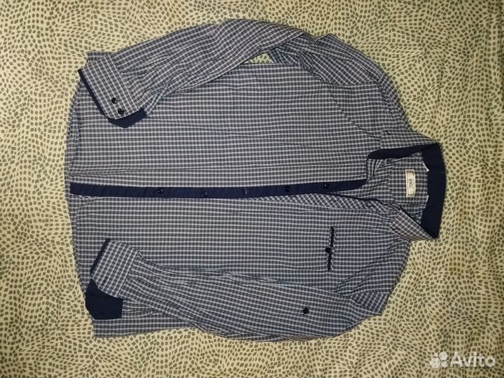 Рубашка мужская хлопок р.48