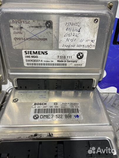 Блок управления двигателем BMW E38 E39 E46 E53