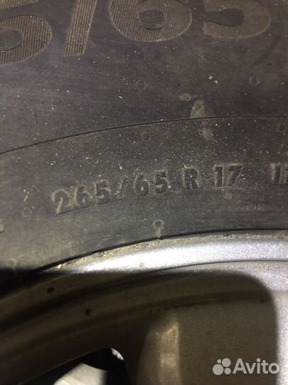 Резина диски на прадо 120 R17