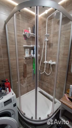 Душевой уголок с поддоном 100х100 1/4