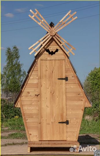 Дачный туалет с установкой DRE452