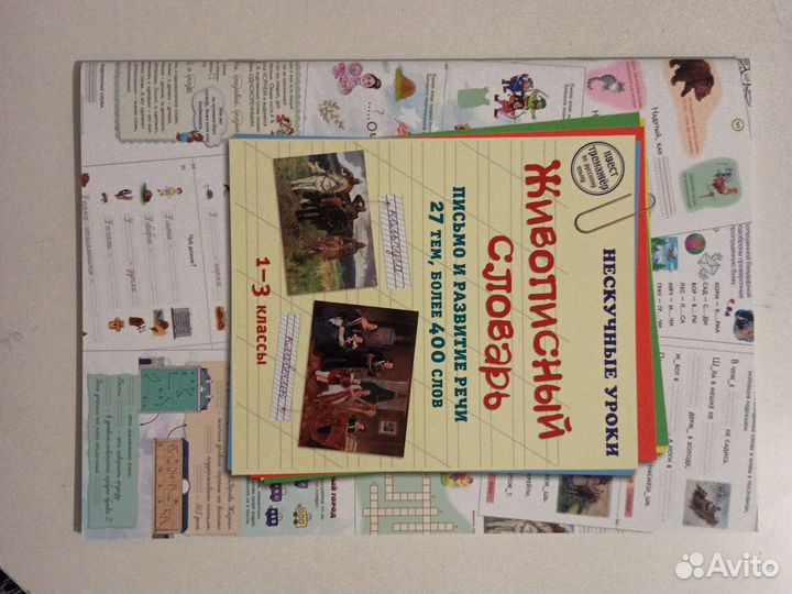 Книга брошюра Живописный словарь